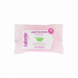 10 intimate pocket size wipes